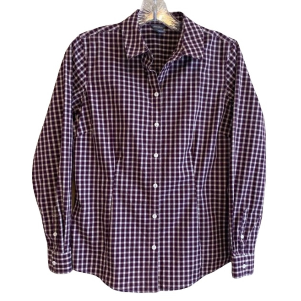 EDDIE BAUER Plaid Shirt- Women’s Petite Small